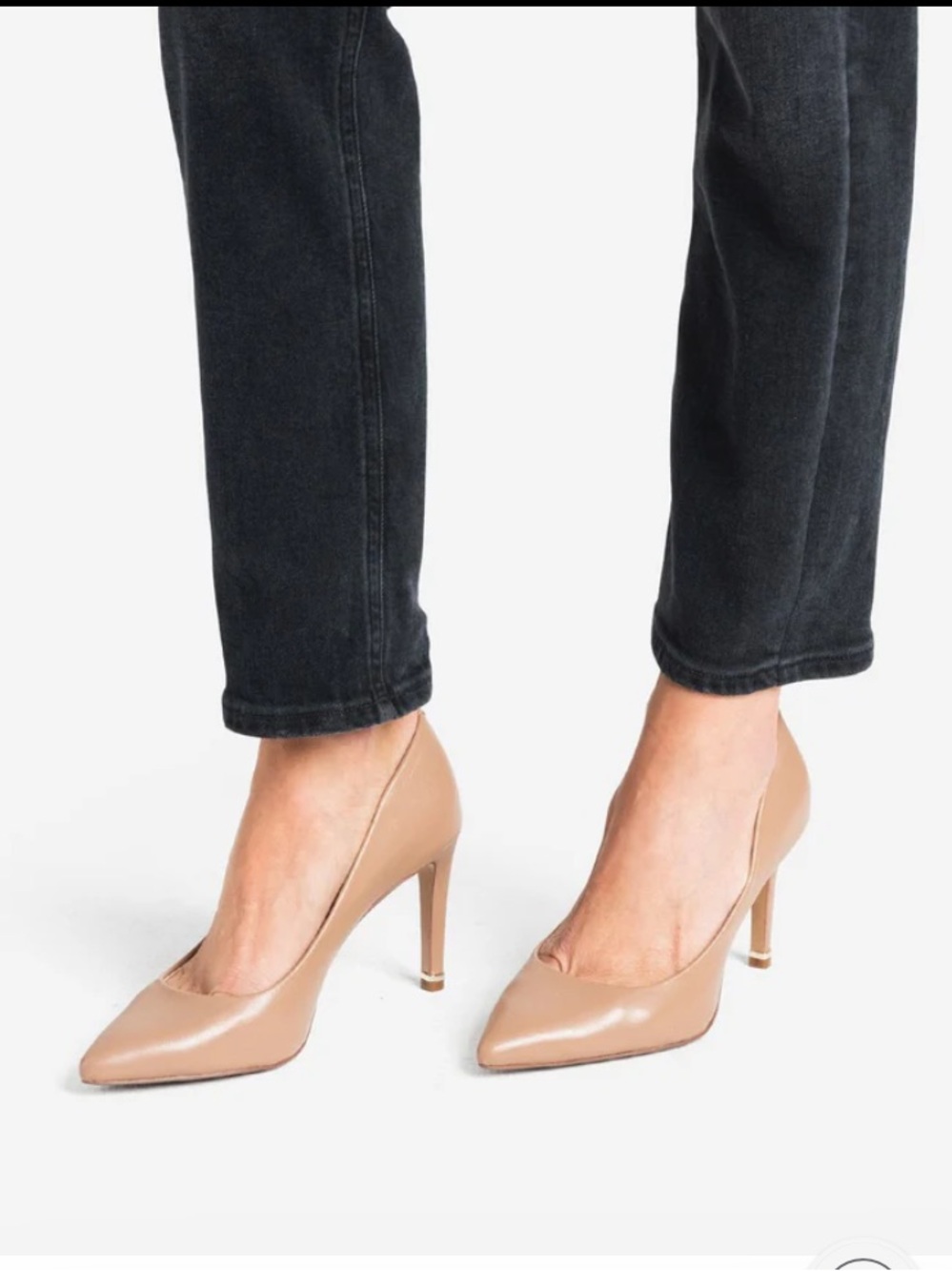 KENNETH COLE RILEY 85 LEATHER HEEL WITH REBUND Sz 9